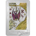 HANGED MAN Tarot Cards Pendu Shaped 1 Oz Monnaie Argent 2$ Niue 2023