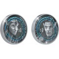 NEYTIRI AND JAKE Avatar Way of Water Set 2 x 1 Oz Silver Coins 1$ New Zealand 2023