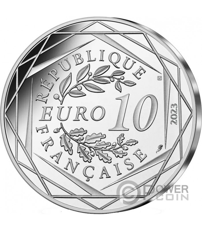 HANDBALL Mascotte Paris 2024 Paralympic Games Silver Coin 10€ Euro