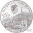 MONT SAINT MICHEL 5 Oz Серебро Монета 25$ Острова Кука 2023