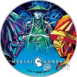 MORTAL KOMBAT 2 Oz Monnaie Argent 5$ Niue 2022
