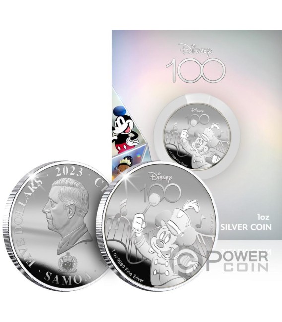 Disney 100 Years of Wonder Mickey Mouse Face Silver Mini Waffle
