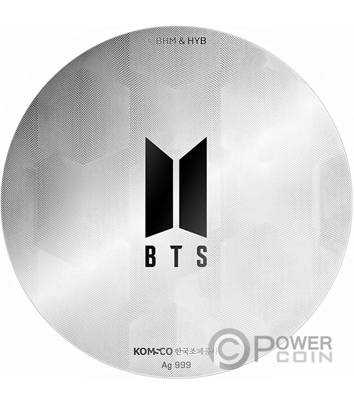 JIN BTS 10th Anniversary Silver Medal South Korea 2023