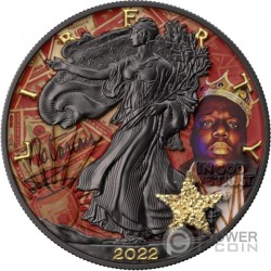 BIGGIE Silver Eagle 1 Oz Monnaie Argent 1$ USA 2022