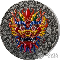 Acheter Pièce de monnaie Dragon commémorative chinoise, mascotte Dragon,  pièces de collection plaquées or, 2024