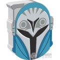 BO-KATAN KRYZE HELMET Mandalorian 1 Oz Moneta Argento 2$ Niue 2023