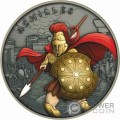 ACHILLES Legendary Warriors 1 Oz Medaglia Argento 2023