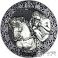 LADY GODIVA Eternal Sculptures II 3 Oz Moneta Argento 20$ Palau 2024