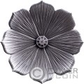 LOTUS FLOWER Finitura Antica Stacker Argento