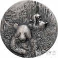 GIANT PANDA 5 Kg Kilo Silber Münze 50000 Francs Benin 2023