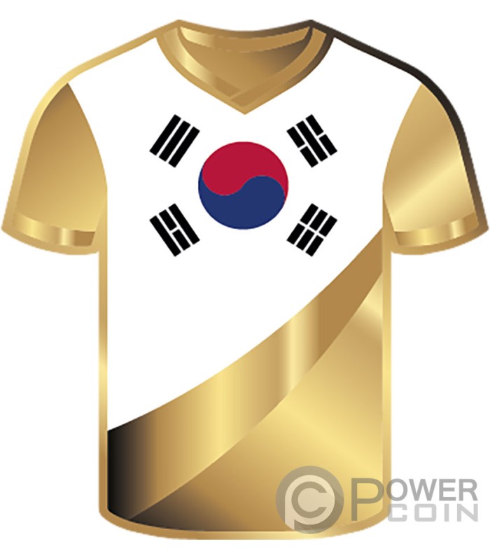 SOUTH KOREA JERSEY Sport Icons 1/1000 Oz Gold Coin 3000 Francs