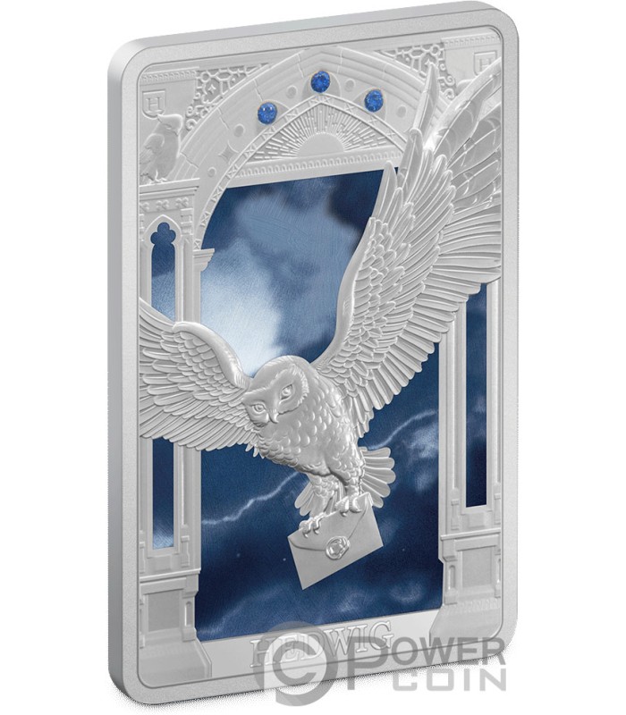 HEDWIG Harry Potter Magical Creatures 1 Oz Silver Coin 2