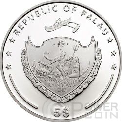 Palau 2012 $5 World of Wonders V Brandenburg Gate Berlin 20g Silver Proof Coin 