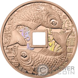 FORTUNE Everything Goes Well Moneda Cobre 20 Cents Samoa 2023
