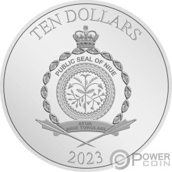 RAVENCLAW HOUSE CREST Harry Potter 1 Oz Silver Coin 2$ Niue 2021