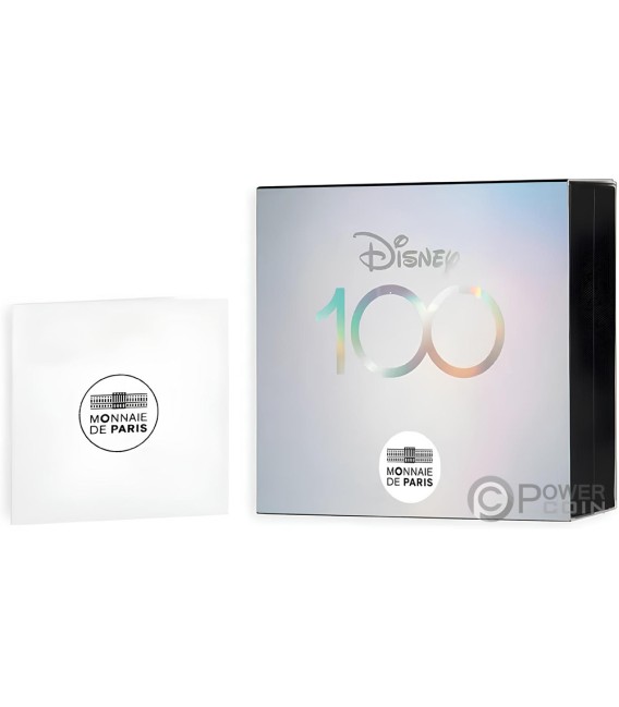 MICKEY MOUSE AND FRIENDS 100 Years Walt Disney Cеребро монета 10€ Евро Франция 2023