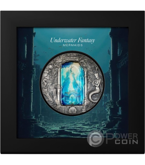 Timeless Treasure - Fantasy - Panel CD7236 Aqua Fairy Fantasy
