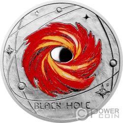 BLACK HOLE Milky Way 1 Oz Moneda Plata 1$ Niue 2023