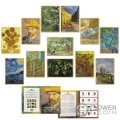 VINCENT MASTERPIECES Van Gogh Set 12 Gold Coins 1$ Tokelau 2022