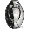 UEFA OFFICIAL TROPHY 3 Oz Silber Münze 10$ Solomon Islands 2024