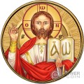 JESUS THE TEACHER Sermon on the Mount 1 Oz Золотая Монета 20$ Tala Самоа 2023