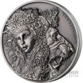 UNA AND THE LION Antique 2 Oz Moneta Argento 2 Pounds Saint Helena 2024
