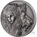 UNA AND THE LION Antique 2 Oz Silver Coin 2 Pounds Saint Helena 2024