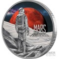 MARS FROM PHOBOS 1 Oz Moneta Argento 1$ Niue 2024