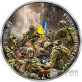 BATTLE OF AZOVSTAL Russian Invasion of Ukraine 1 Oz Moneda Plata 1 Hryvnia Ukraine 2023