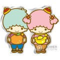 LITTLE TWIN STARS Sanrio Charm New Year 1 Oz Moneda Plata 2$ Niue 2023