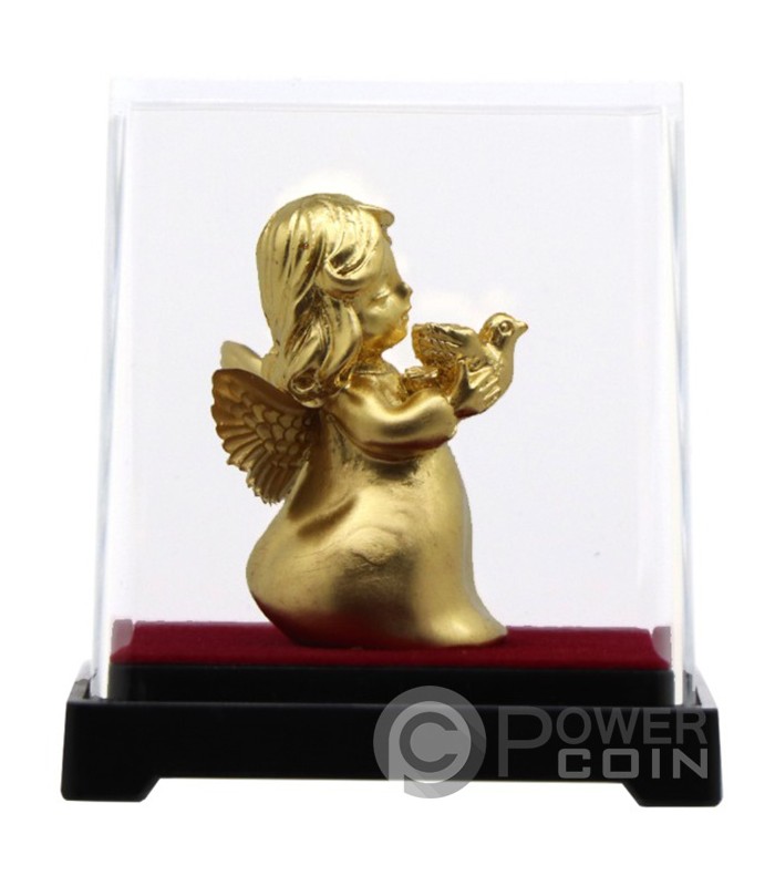 Mini figurine Angel with Flower