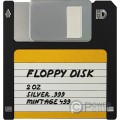 FLOPPY DISK TechStalgic Coloured 2 Oz Moneda Plata 2$ Niue 2024