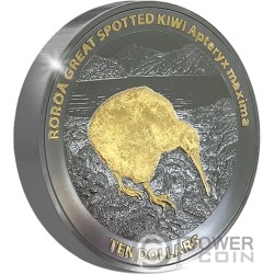 KIWI 5 Oz Silver Coin 10$ New Zealand 2023