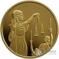 DEBORAH THE PROPHETESS Biblical Art Gold Münze 10 Nis Israel 2023