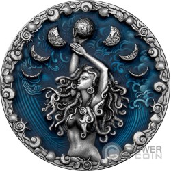 CALYPSO Griechische Mythologie 2 Oz Silber Münze 5$ Niue 2023