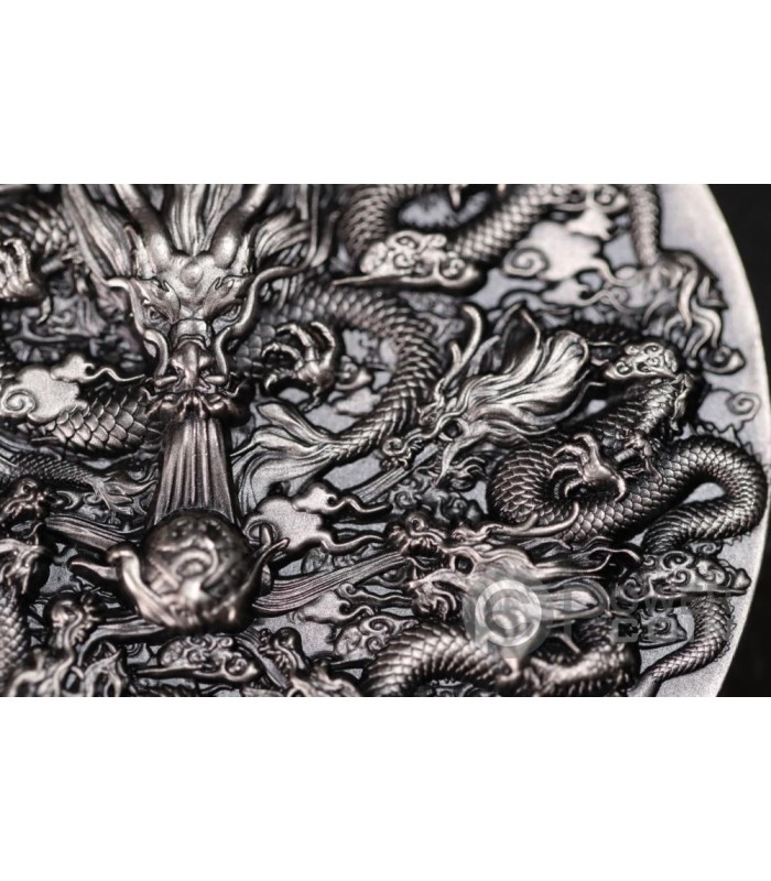 Machine Embroidery Design - Tribal Dragon Design #9