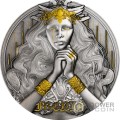 FREYIA Goddess of Gold 2 Oz Silver Coin 2000 Francs CFA Cameroon 2025