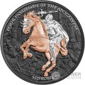RED HORSE Four Horsemen of the Apocalypse 1 Oz Silver Coin 5 Thalers Carpathians 2024