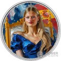 LEONOR Princesa Elegance in Art 1 Oz Moneda Plata 2£ Pound United Kingdom 2023