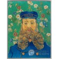 PORTRAIT OF JOSEPH ROULIN Van Gogh Серебро Монета 10000 Франков Чад 2024