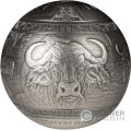 BUFFALO Big Five Сферический 1 Kg Кило Серебро Монета 1000 Франки Djibouti 2024