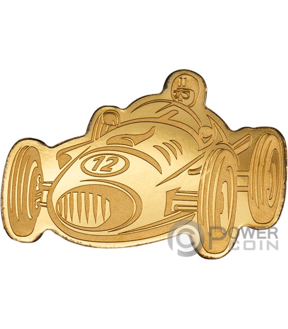 RACING Golden Highlights Moneda Oro 1$ Palau 2024
