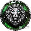 LEO Светиться в темноте Twelve Zodiac Signs 5 Oz Серебро Монета 12$ Ниуэ 2024