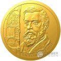 ANTONI GAUDÍ Famous Artists 1/2 Oz Moneda Oro 25$ Niue 2024