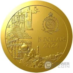 GREAT WALL OF CHINA New Seven Wonders of the World 1/10 Oz