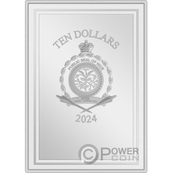 RISE OF SKYWALKER 5 Oz Серебро Монета 10$ Ниуэ 2024