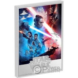 RISE OF SKYWALKER 5 Oz Серебро Монета 10$ Ниуэ 2024