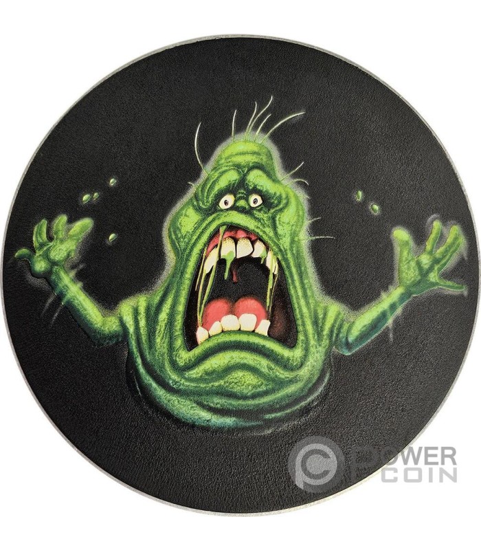 当店だけの限定モデル Silver Oz 2 Anniversaire 40 Ghostbusters SLIMER Coin Niue 5$ 小物