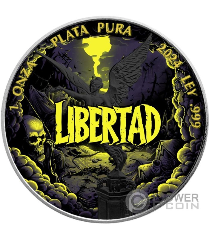 LIBERTAD Album Covers 1 Oz Silver Coin Mexico 2024