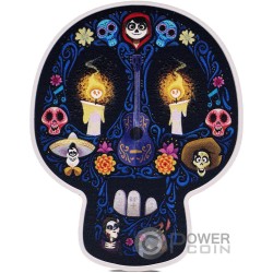 COCO Disney 2 Oz Moneta Argento 3$ Niue 2024